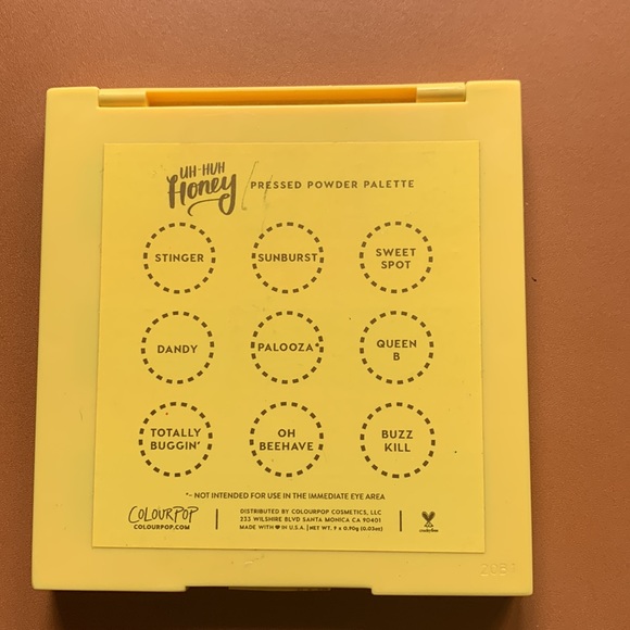 Colour pop Uh-huh honey palette - Picture 3 of 3